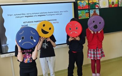 Emocijų pažinimo pamokos antrokams