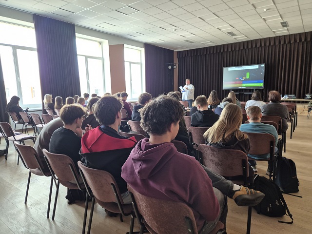 Vilniaus universiteto diena gimnazijoje