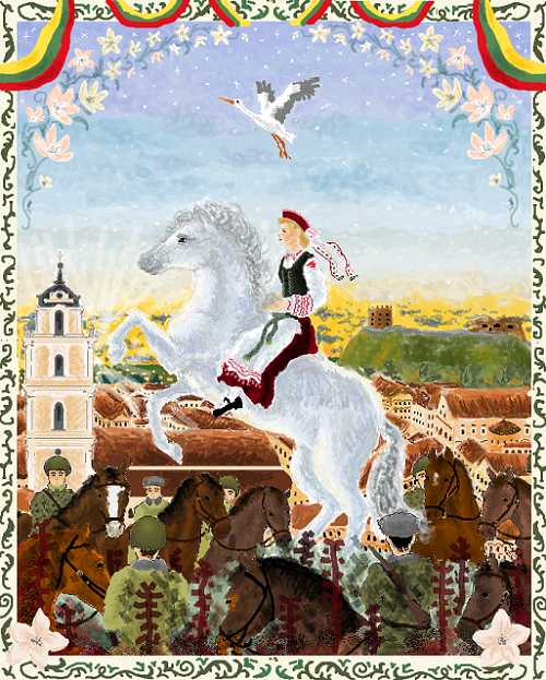 Skaitmeninių piešinių konkursas-paroda „Atvirukas Lietuvai“