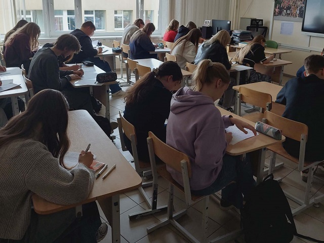 16-ą kartą buvo rašomas Nacionalinis diktantas