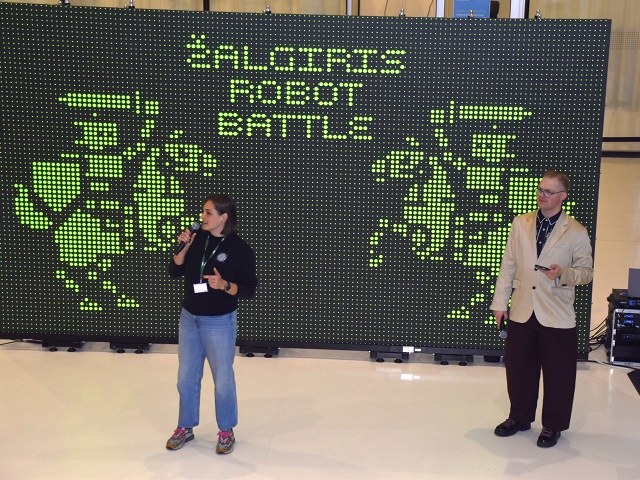 „Žalgirio robotų mūšis 2026“ Kauno Mokslo saloje