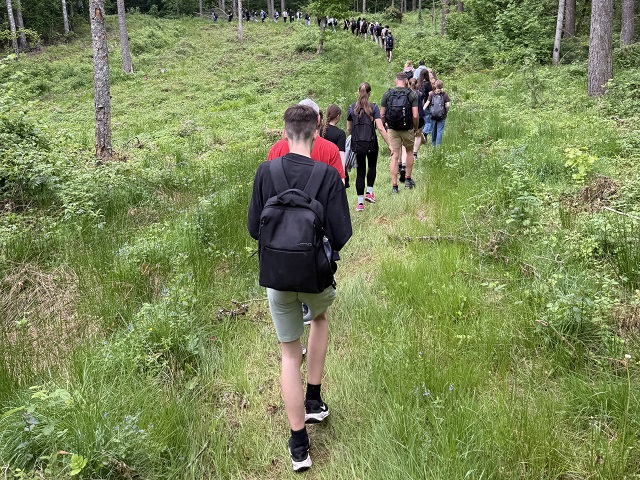 Lietuvos mokyklų žaidynių pažintiniame žygyje „Molėtų ežerai“