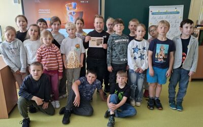2b klasės mokiniai dalyvauja Atliekų kultūros egzamine