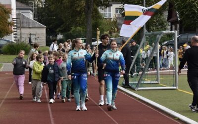 Gimnazijos olimpinių žaidynių atidarymo šventė