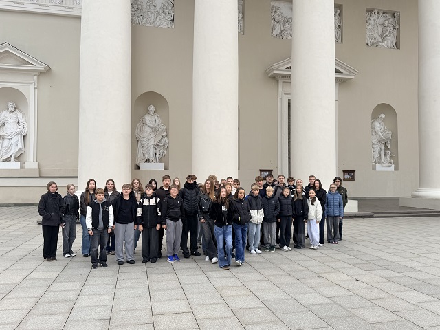 Gabiausių gimnazijos mokinių edukacinė diena Vilniuje